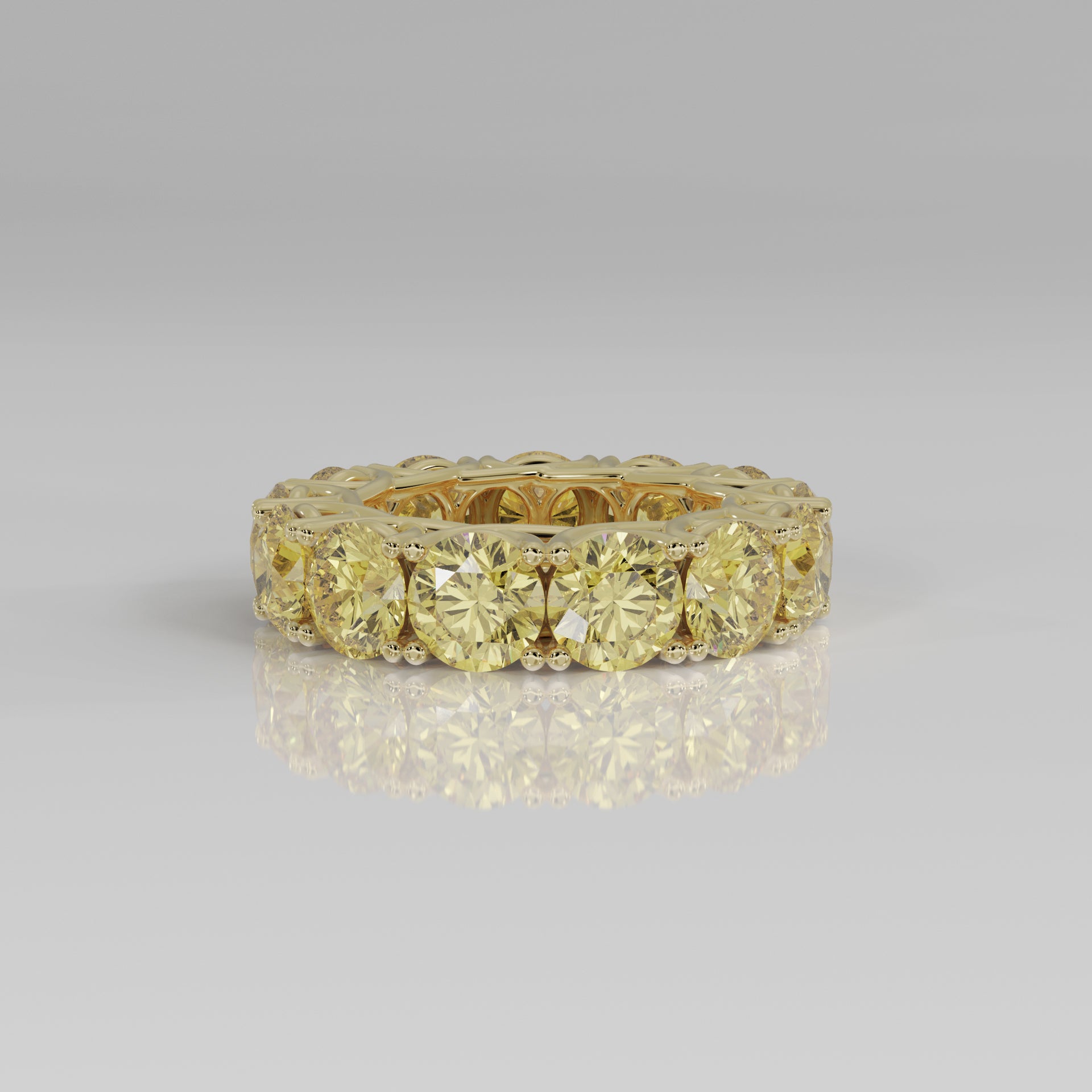 Rockstar Forever Ring - Lemon Quartz - Mark Gold