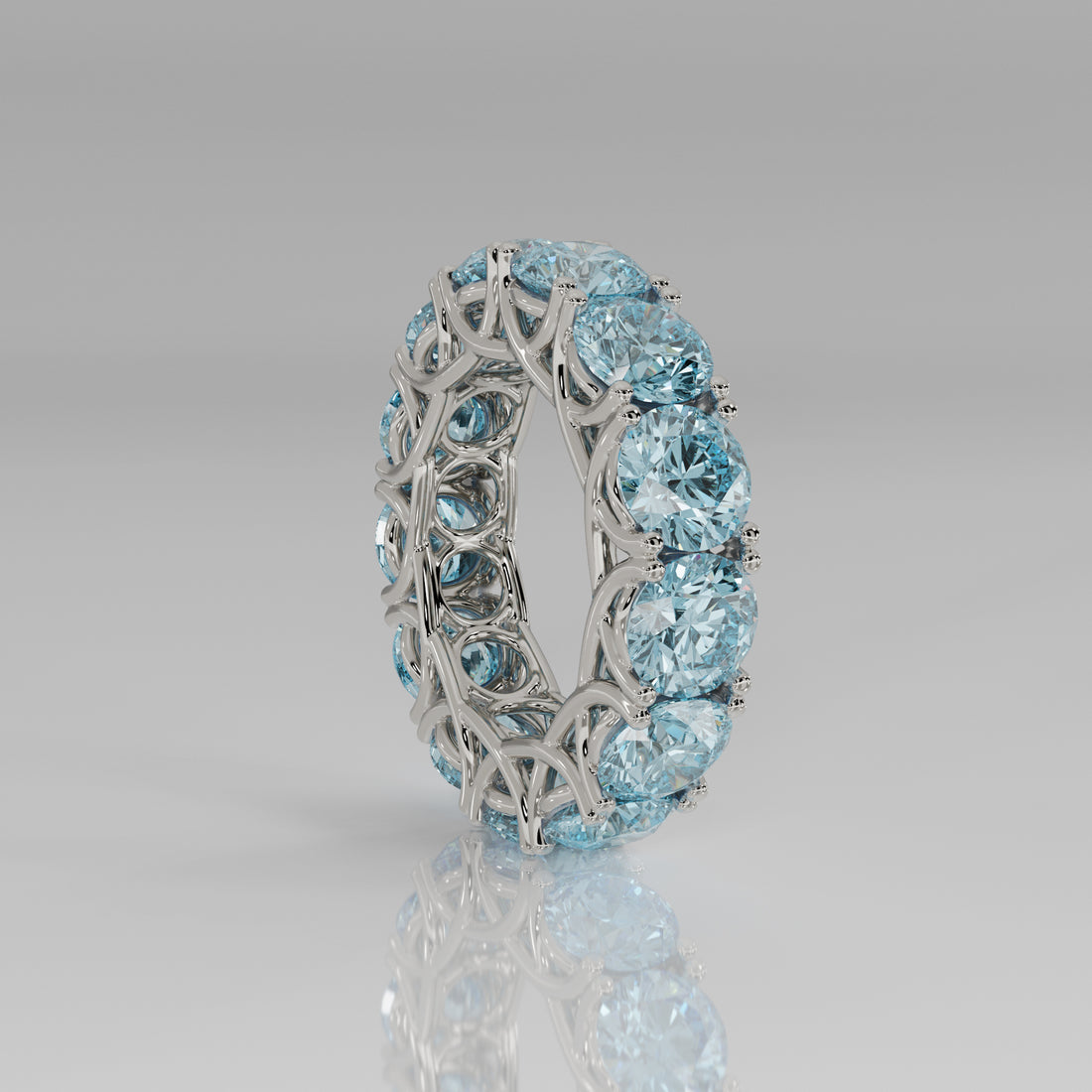 Rockstar Forever Ring - Aquamarine - Mark Gold