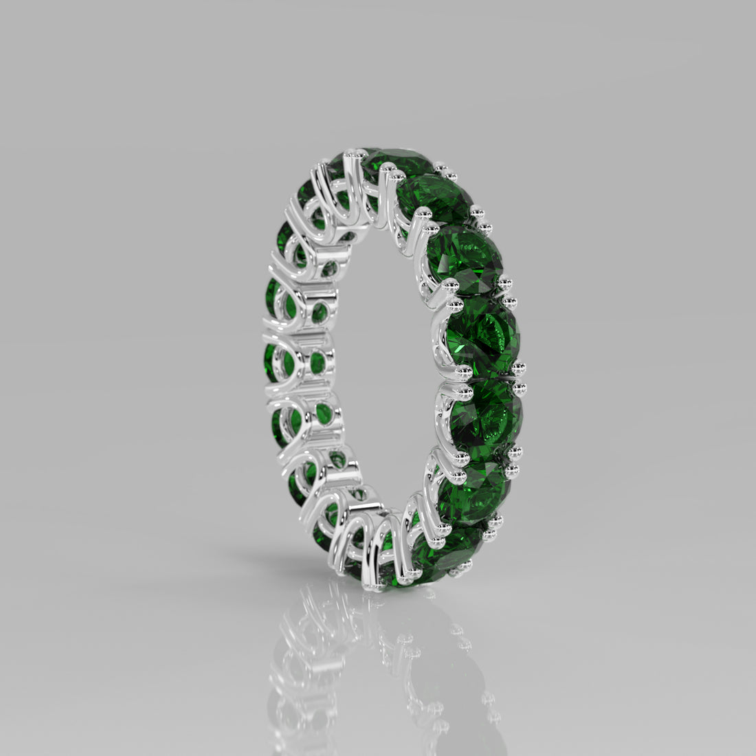 Rockstar Stackable Ring  - Emerald - Mark Gold