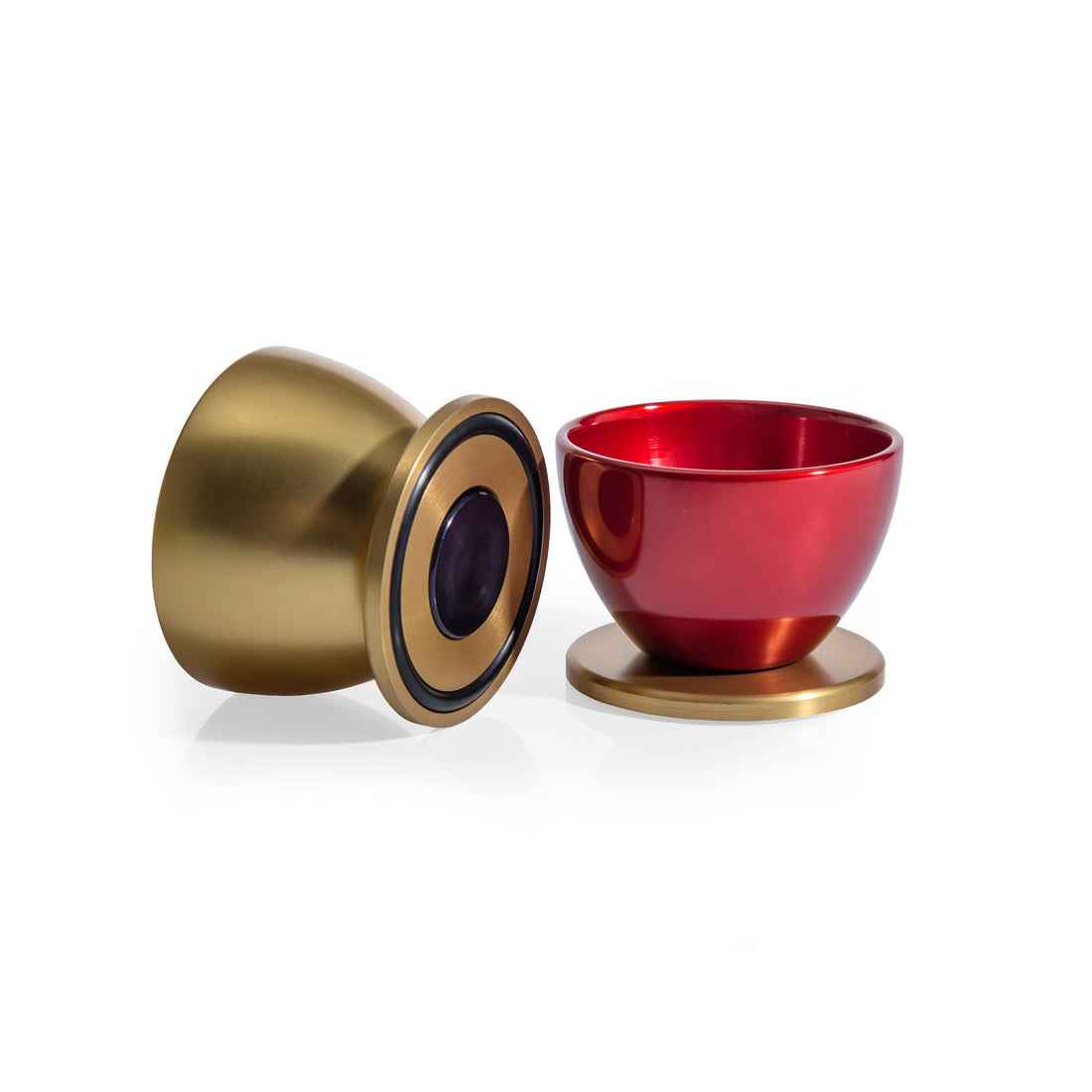 Alloy Espresso Cups - Mark Gold