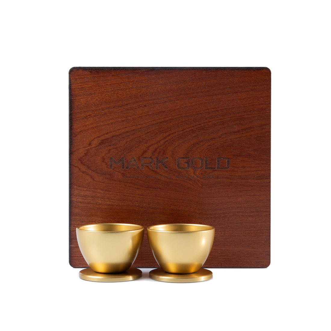 Alloy Espresso Cups - Mark Gold