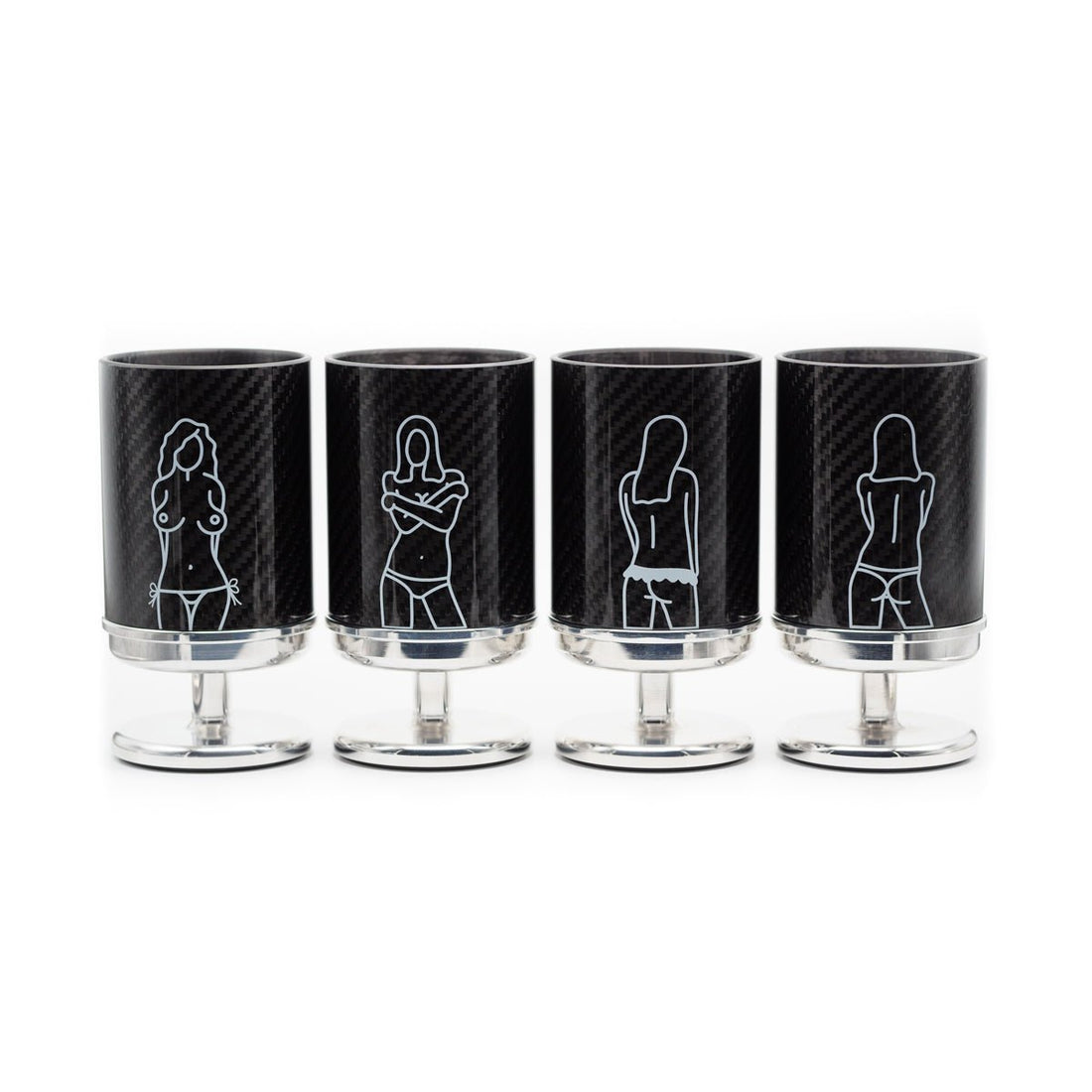 Carbon Alloy Tumblers - Mark Gold
