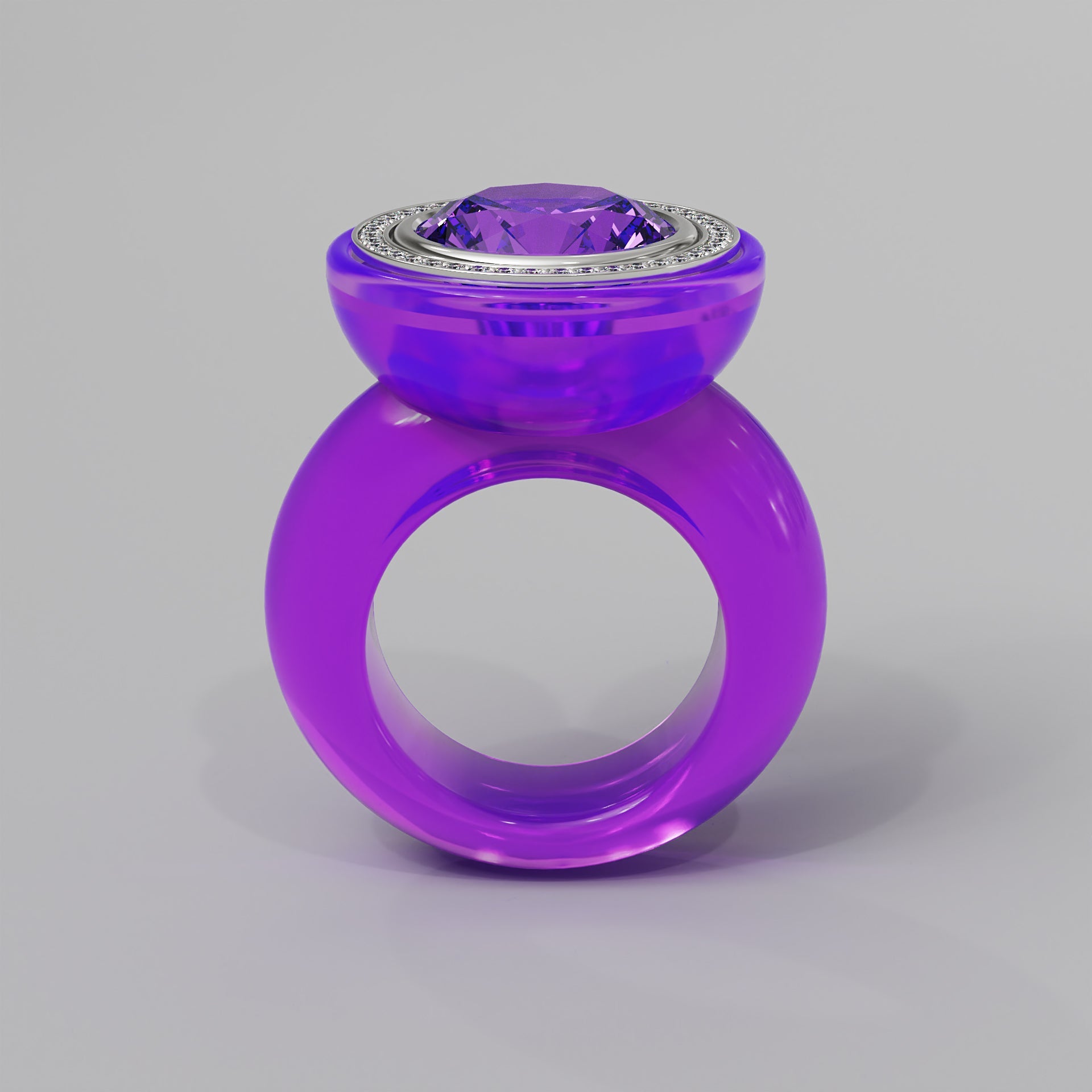 Purple Bespoke Bold - Mark Gold