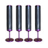 Champagne Flutes - Purple Alloy & Carbon - Mark Gold